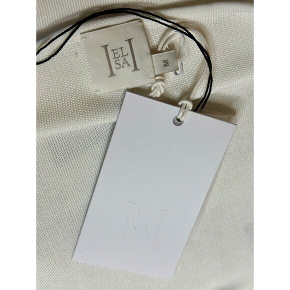 Helsa Jazzlyn Maxi Knit Dress in Ivory Medium New Womens Long Gown Helsa Jazzlyn Maxi Knit Dress in Ivory Medium New Womens Long Gown